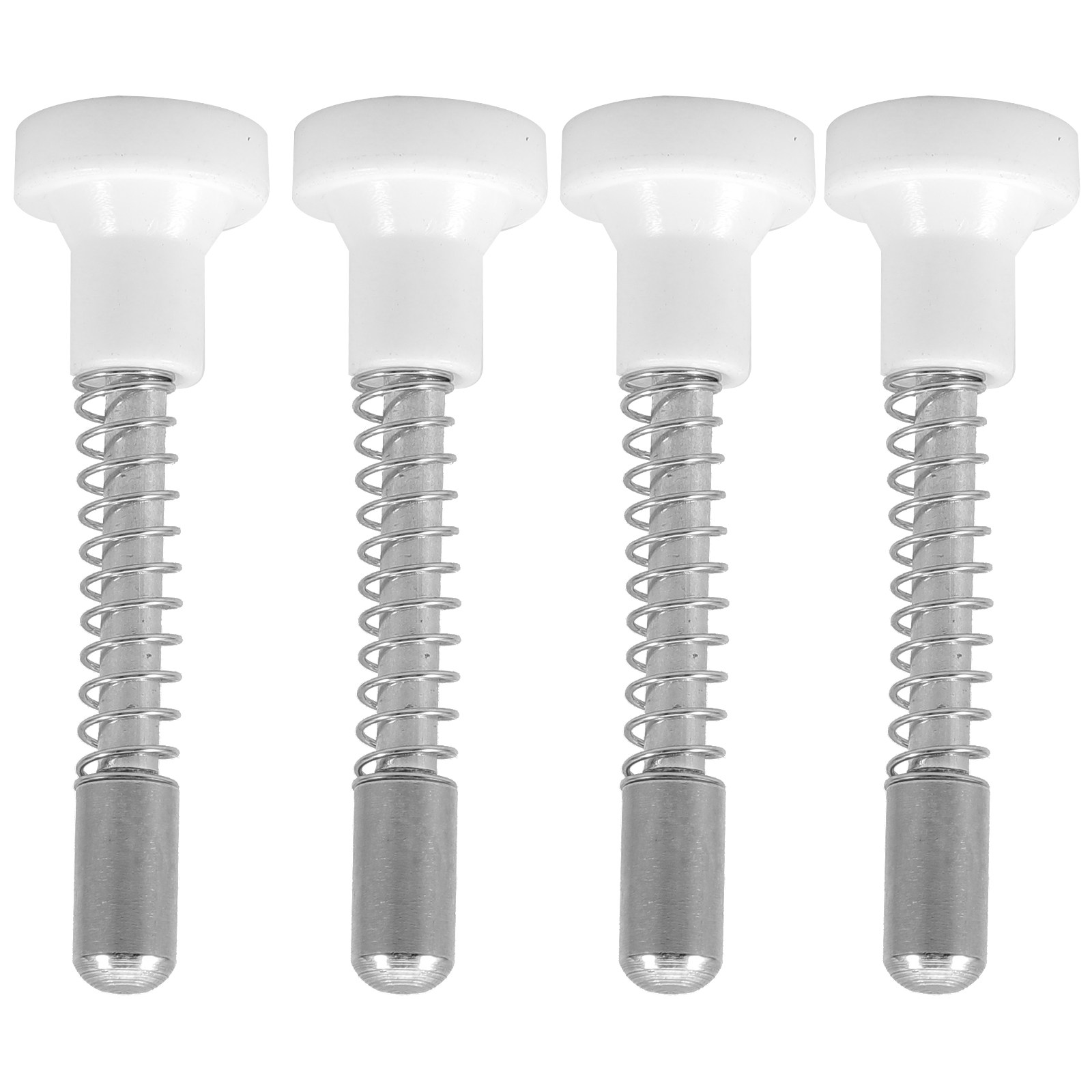 Furniture Hardware Fitting - 4 szt. sprężynowych zatrzasków do łóżeczka