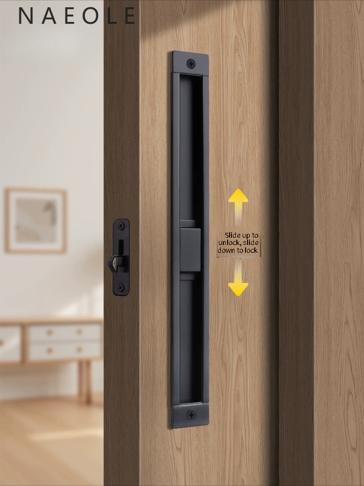 Furniture Sliding Door Hardware - Japoński zamek do drzwi przesuwnych, wpuszczana