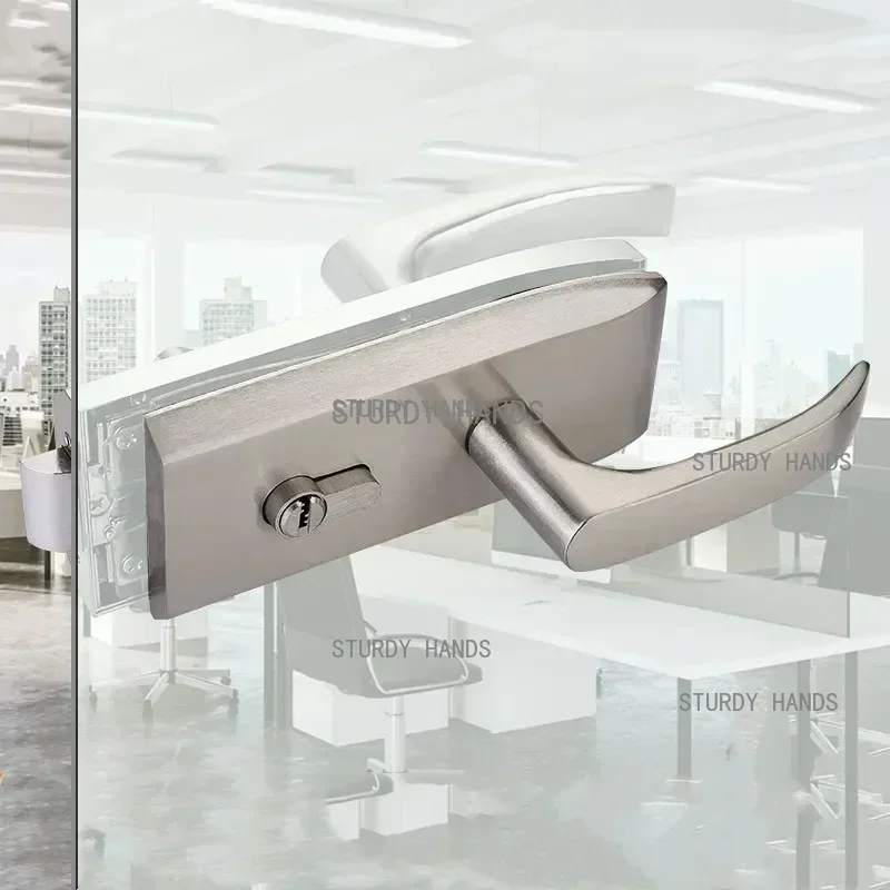 Furniture Hardware Fitting - Zamek do szklanych drzwi biurowych Łazienka