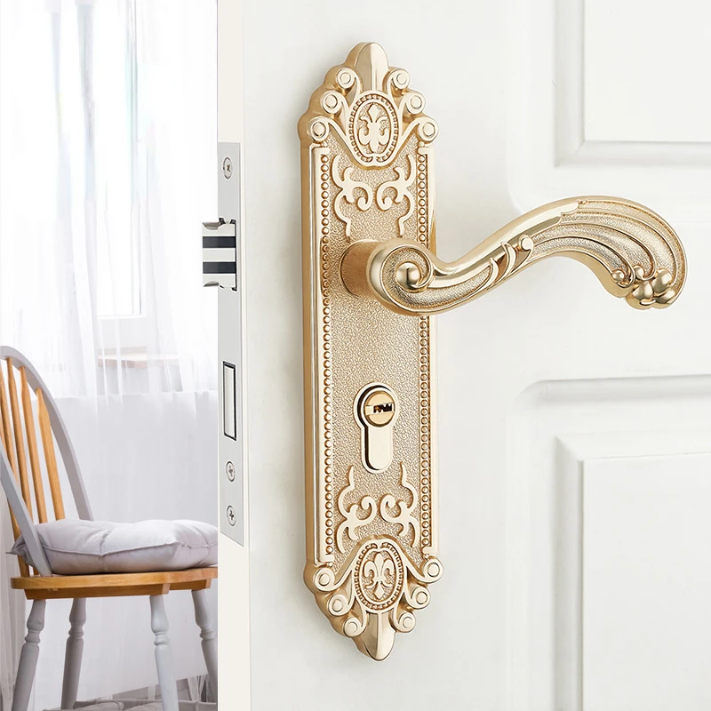 Furniture Hardware Fitting - Europejska cicha klamka do drzwi wewnętrznych,