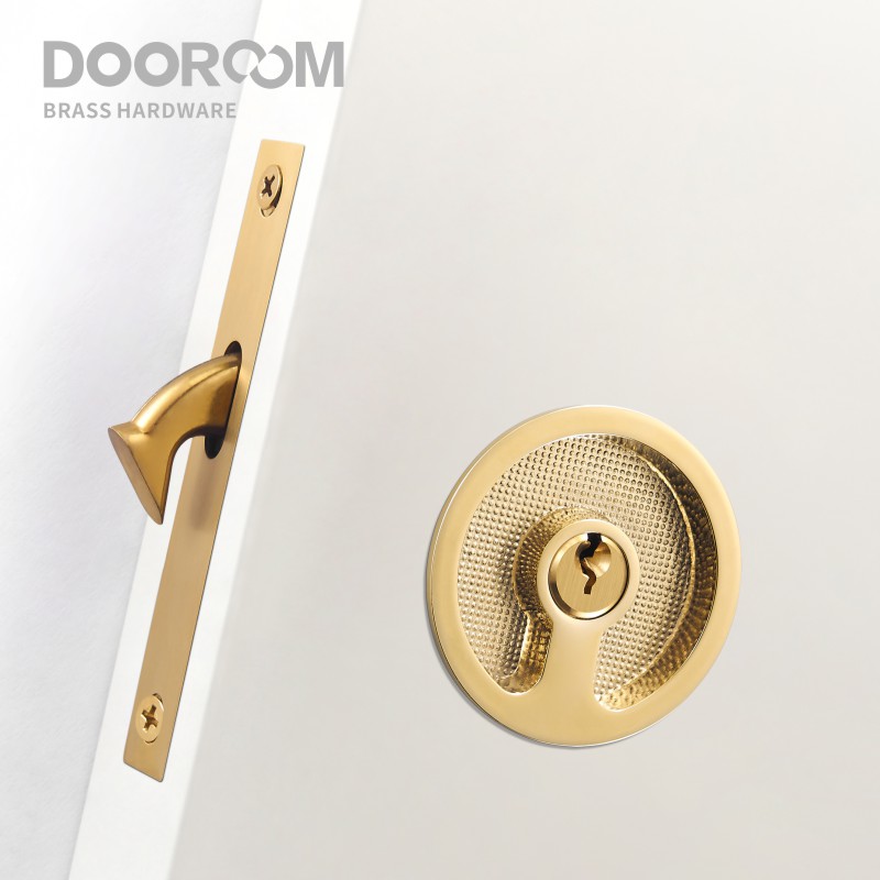 Furniture Sliding Door Hardware - Dooroom mosiężny uchwyt drzwi przesuwnych zestaw