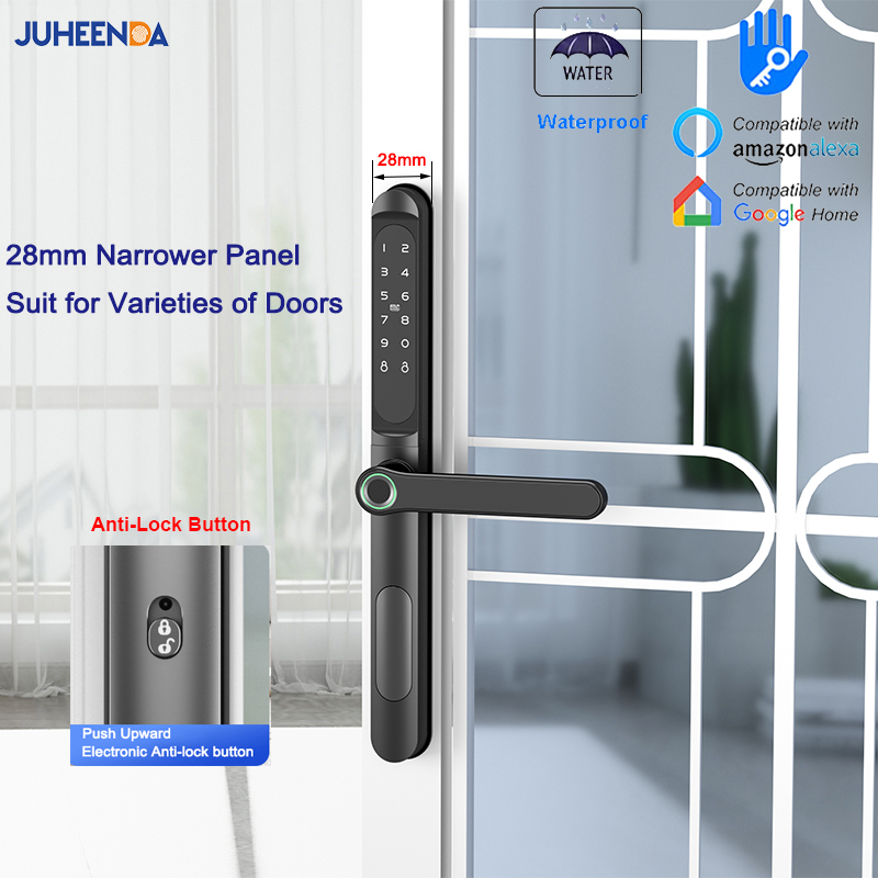 Furniture Sliding Door Hardware - Aplikacja TTLock Inteligentny aluminiowy zamek do