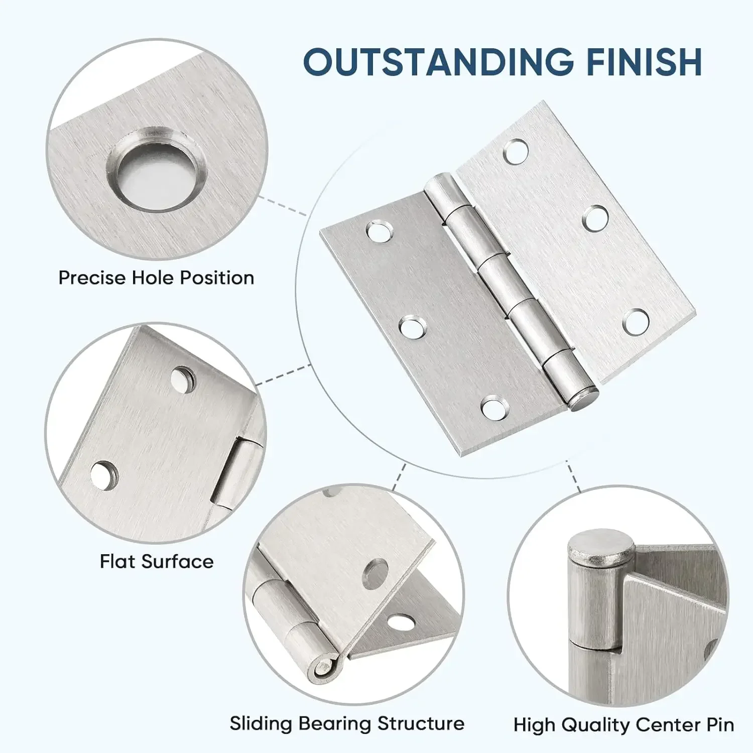 1-4 Cal uniwersalne zawiasy do – Furniture Hardware Hinges recenzja i cena