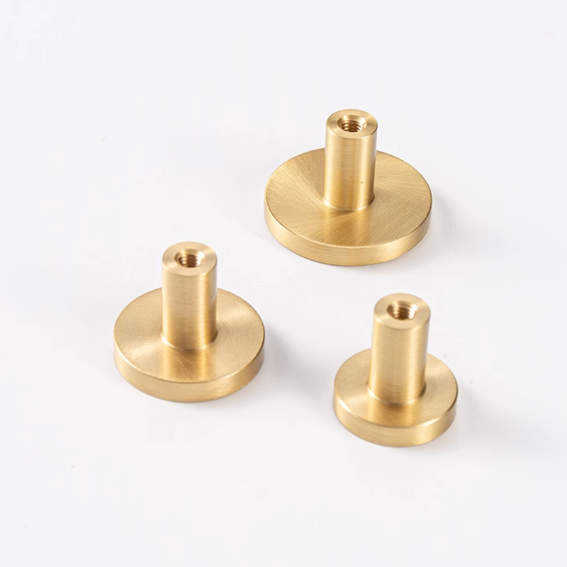 Okrągłe mosiężne gałki do szuf – Drawer Pull Gold recenzja i cena