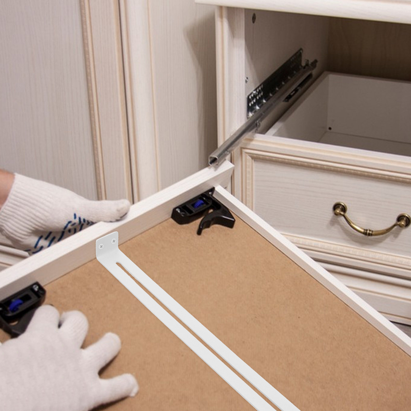 Zestaw 2 szt. wsporników do sz – Furniture Hardware Repair recenzja i cena