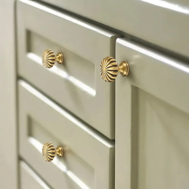 Francuska Prosta Mosiężna Gałk – Drawer Pull Gold recenzja i cena