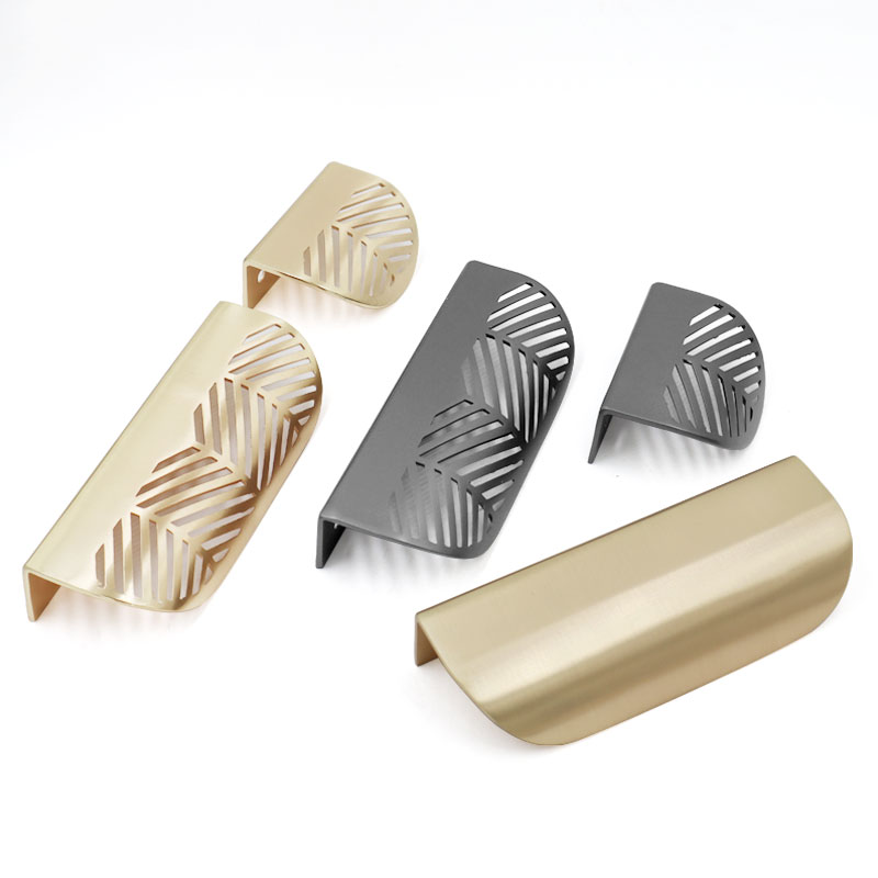 Uchwyt w kształcie liścia złot – Drawer Pull Gold recenzja i cena