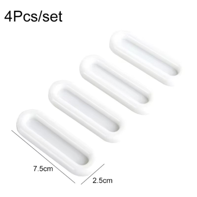 4 szt. Samoprzylepne uchwyty d – Furniture Joint Hardware recenzja i cena