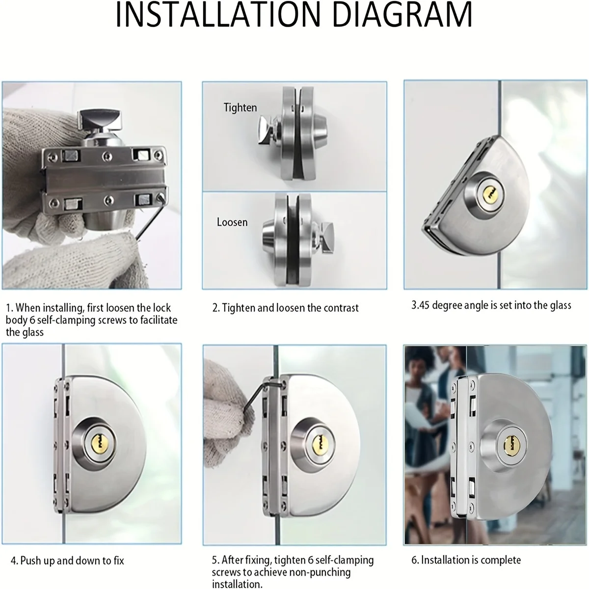 Zamek do drzwi przesuwnych szk – Furniture Sliding Door Hardware recenzja i cena