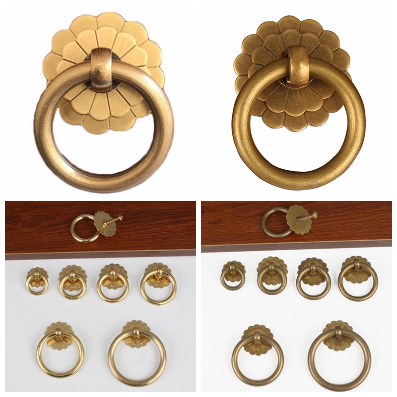 Antyczne mosiężne gałki pierśc – Drawer Pull Gold recenzja i cena