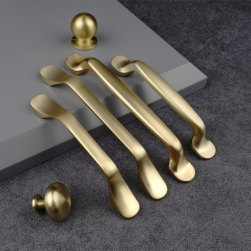 Złote uchwyty meblowe, alumini – Drawer Pull Gold recenzja i cena