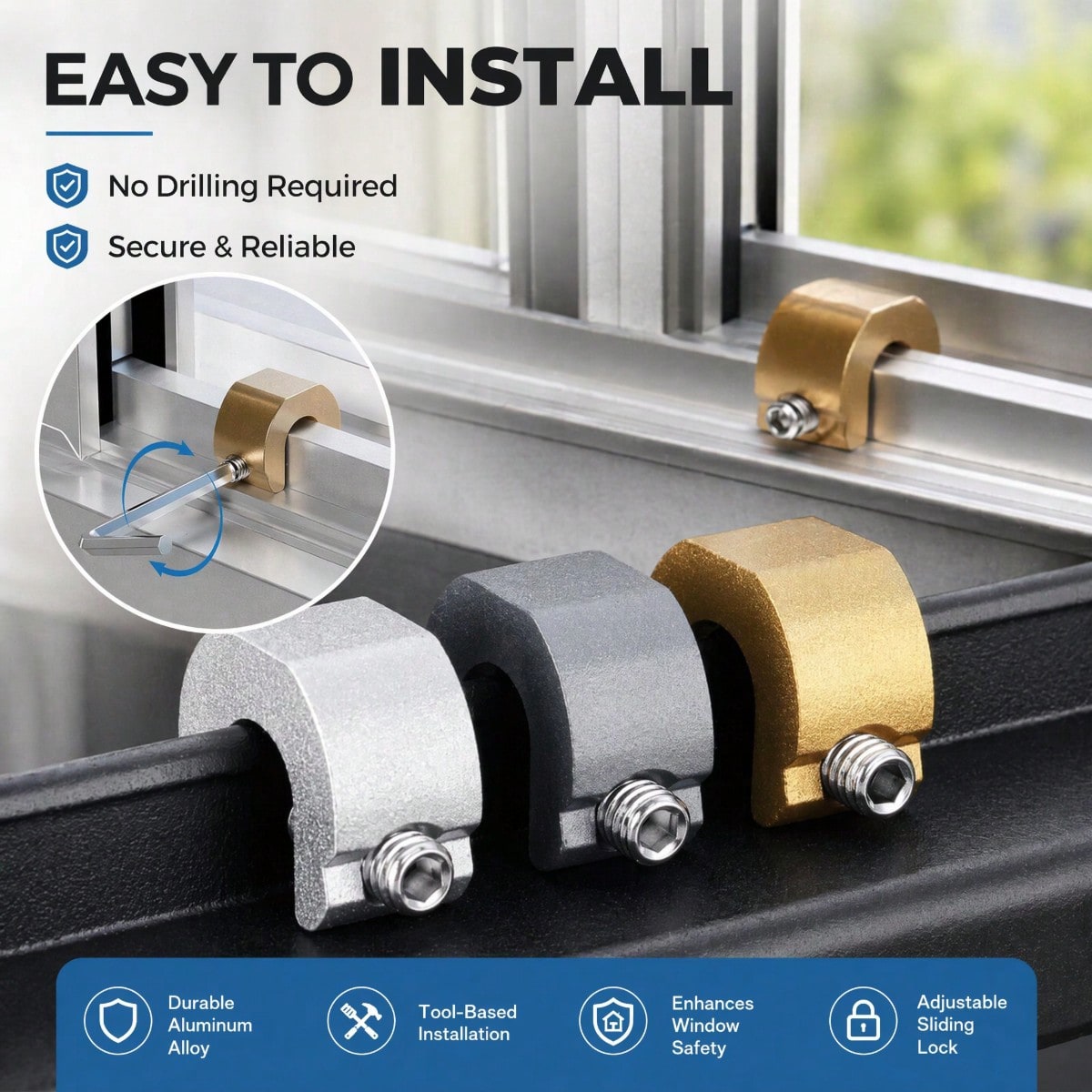 5/10 sztuk ograniczników okien – Furniture Sliding Door Hardware recenzja i cena