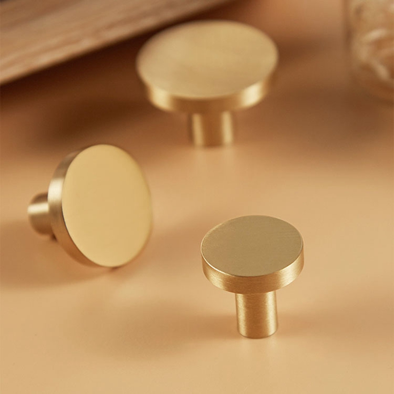 Nowoczesne mosiężne gałki kuch – Drawer Pull Gold recenzja i cena