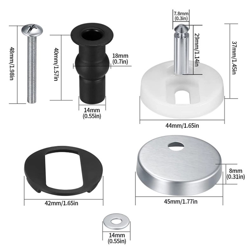 2 szt. Zawiasy do deski sedeso – Furniture Hardware Hinges recenzja i cena