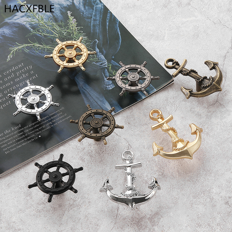 Dekoracje nawigacyjne Kotwica  – Drawer Pull Gold recenzja i cena