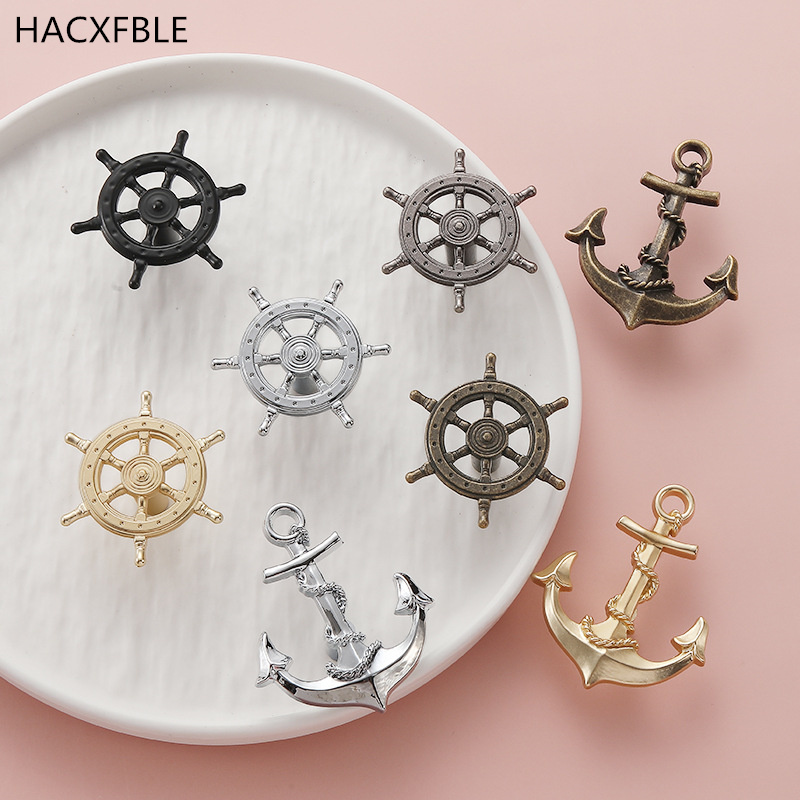 Dekoracje nawigacyjne Kotwica  – Drawer Pull Gold recenzja i cena