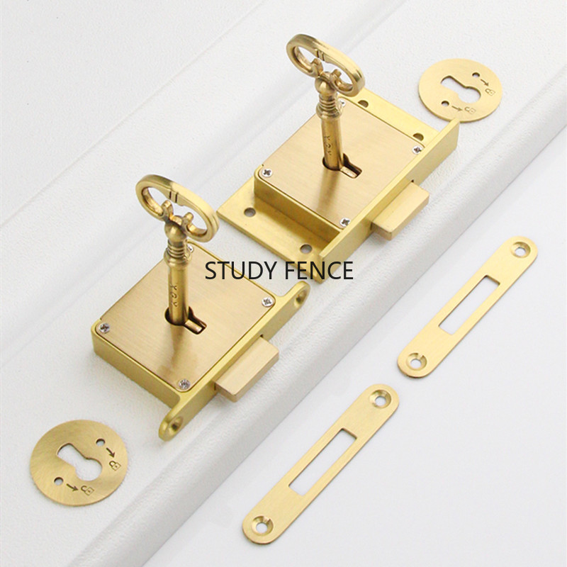 1 szt. Antyczny metalowy zamek – Furniture Hardware Fitting recenzja i cena