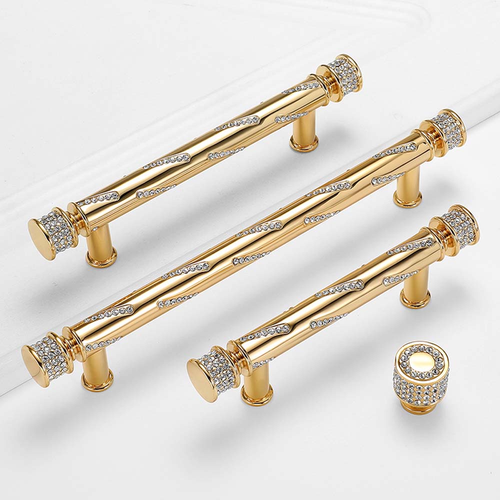 Złoty lekki luksusowy uchwyt d – Drawer Pull Gold recenzja i cena