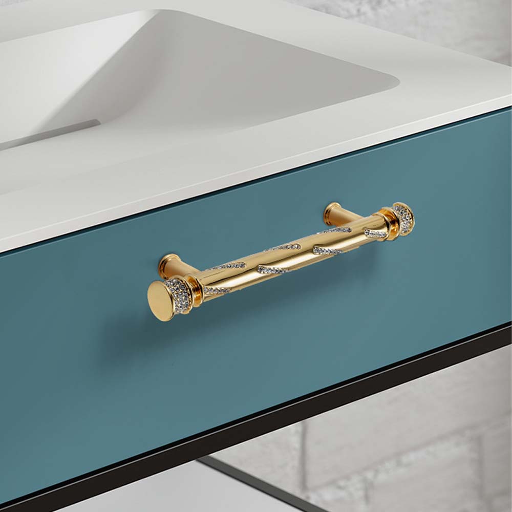 Złoty lekki luksusowy uchwyt d – Drawer Pull Gold recenzja i cena