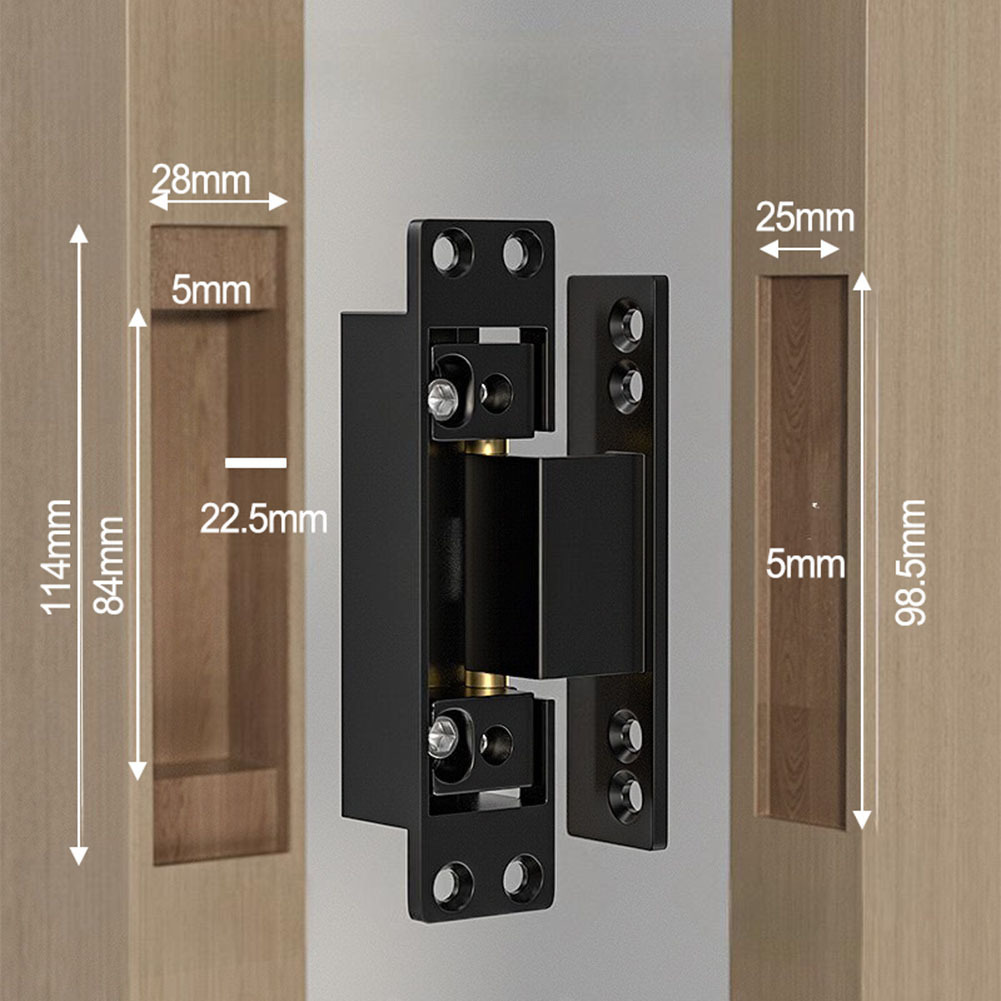 1 szt. Czarne zawiasy do drzwi – Furniture Hardware Hinges recenzja i cena