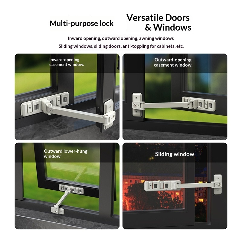 Regulowany zamek zabezpieczają – Furniture Sliding Door Hardware recenzja i cena