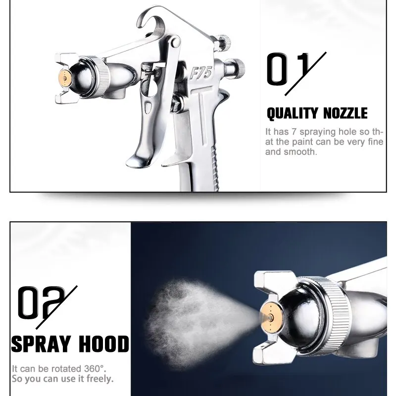 Pistolet natryskowy F-75 z reg – Furniture Joint Hardware recenzja i cena