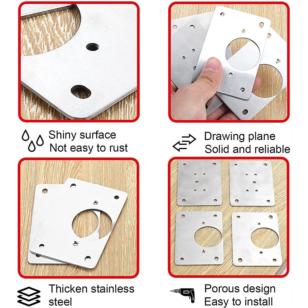 1/2/4/10 sztuk zawias płyta na – Furniture Hardware Repair recenzja i cena